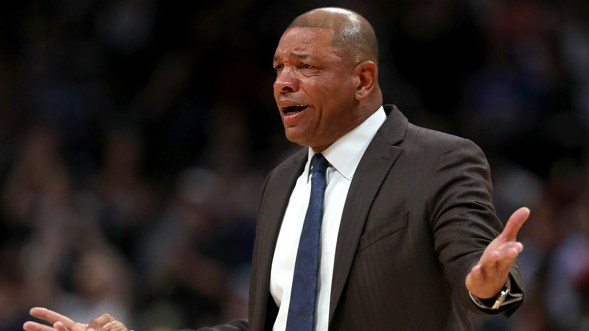Doc Rivers was unable to hide his frustration after being ejected from the Los Angeles Clippers' loss to the Denver Nuggets.