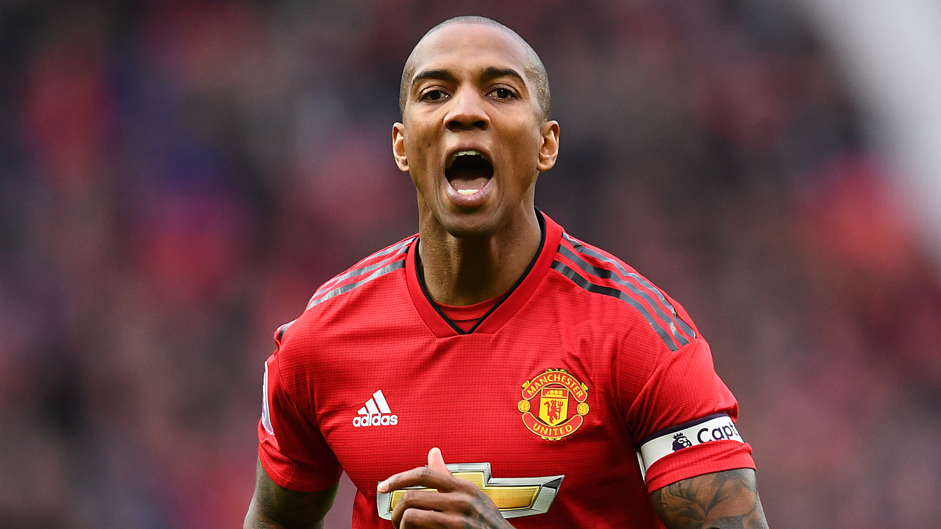 Manchester United will not be short of motivation for a derby clash with title-chasing Manchester City, says Ashley Young.