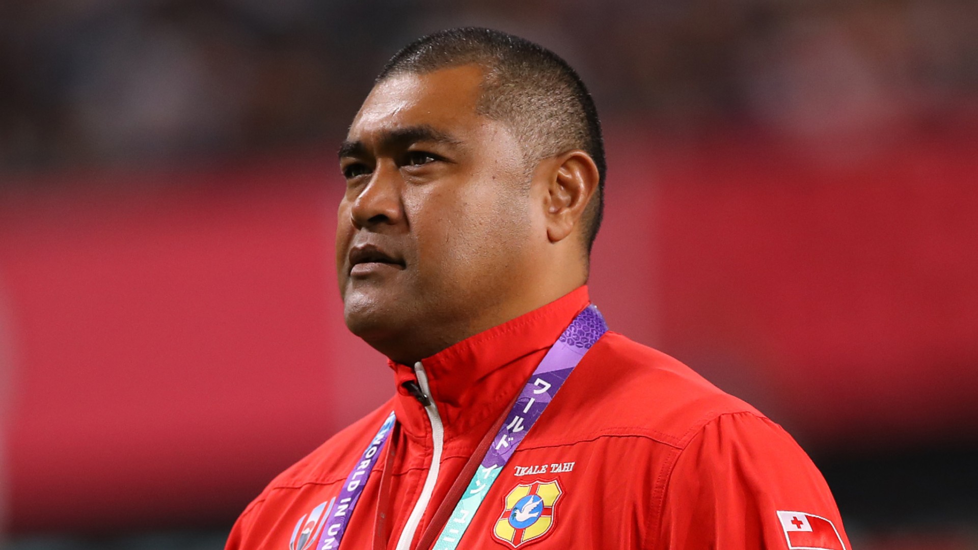 Tonga coach Toutai Kefu is in a serious condition in hospital after an attack at his home in Brisbane.