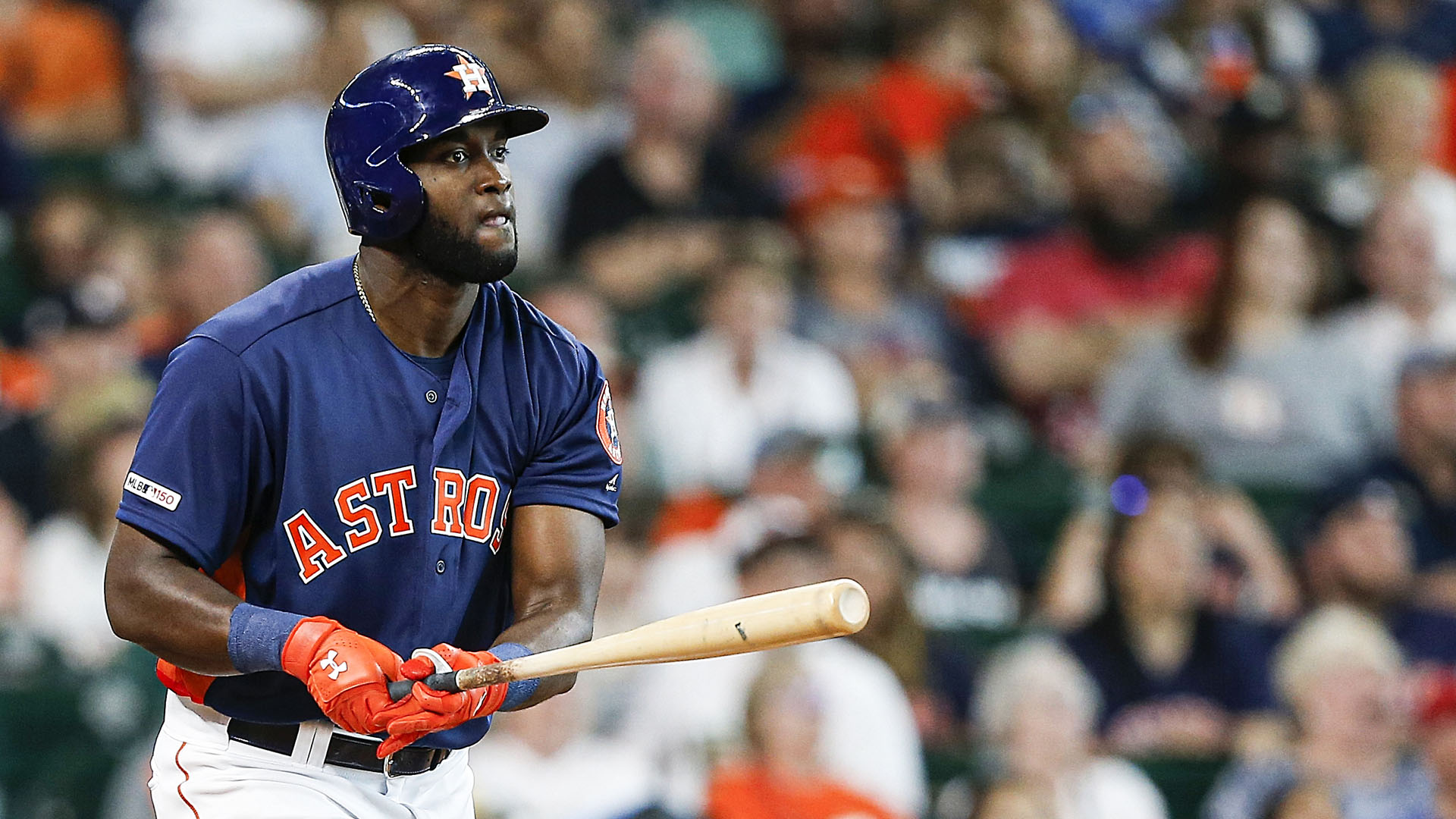 Yordan Alvarez because just the fourth player ever to hit at least four home runs in his first five career games.