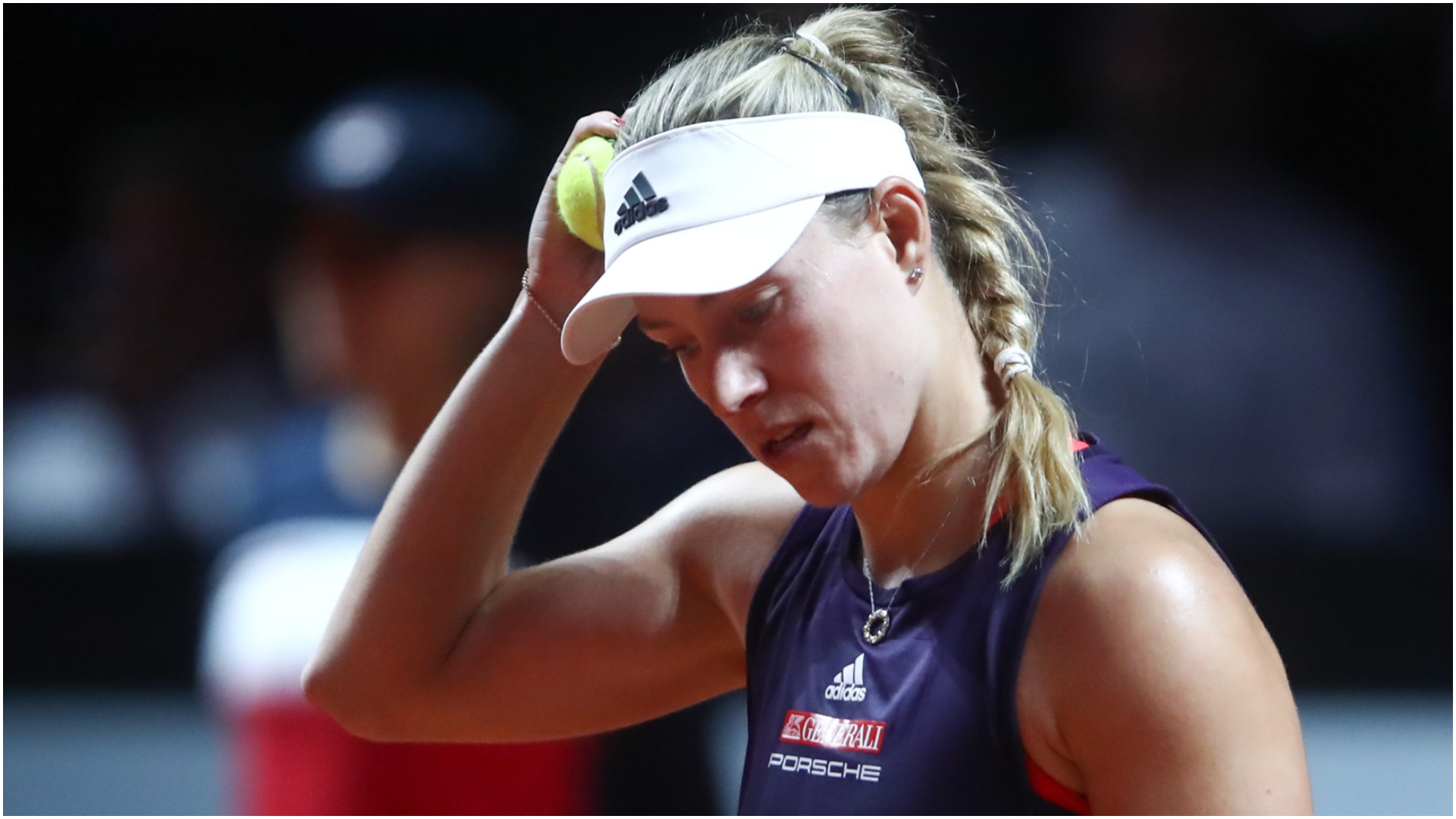 Anastasia Potapova delivered the victory of her career, ending Angelique Kerber's bid to complete a career Grand Slam in 2019.