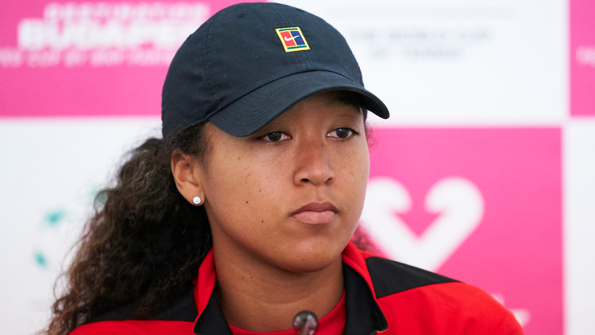 World number two Naomi Osaka broke down in tears during a Western and Southern news conference in Cincinnati on Monday.