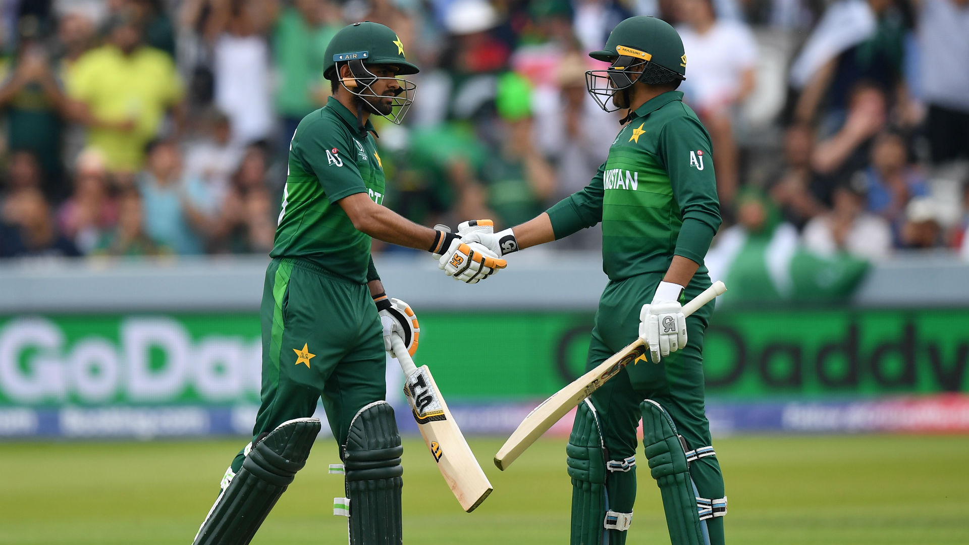 Babar Azam made a brilliant hundred under pressure and Haris Sohail stepped up again as Pakistan defeated New Zealand at the World Cup.