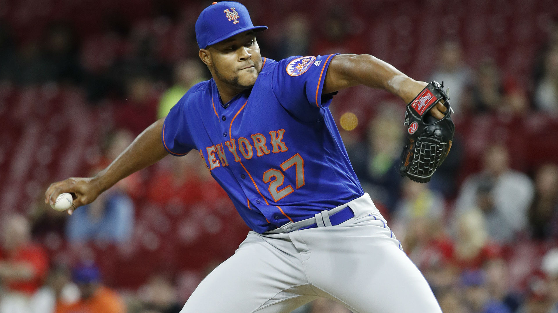 Familia, 29, is expected to serve in the setup role for new closer Edwin Diaz.