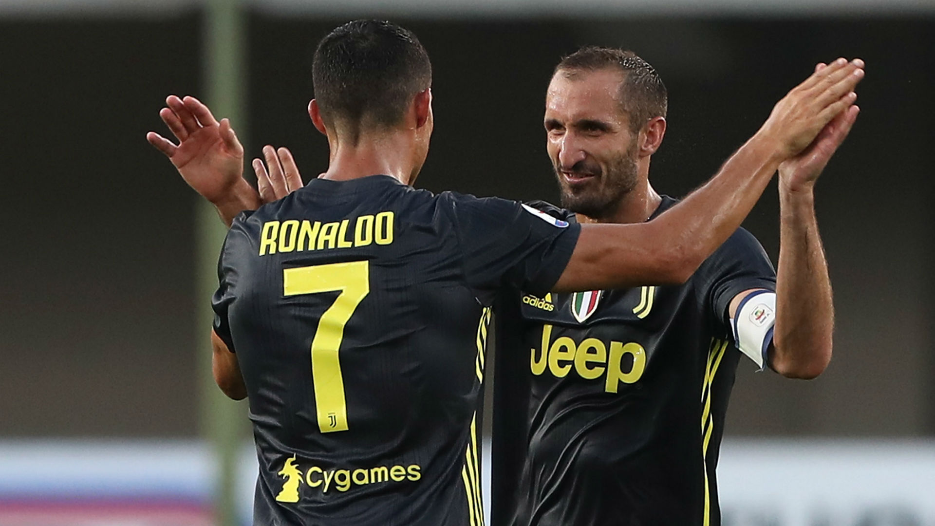 Cristiano Ronaldo has helped fill the void left by Gianluigi Buffon's departure from Juventus, according to Giorgio Chiellini.