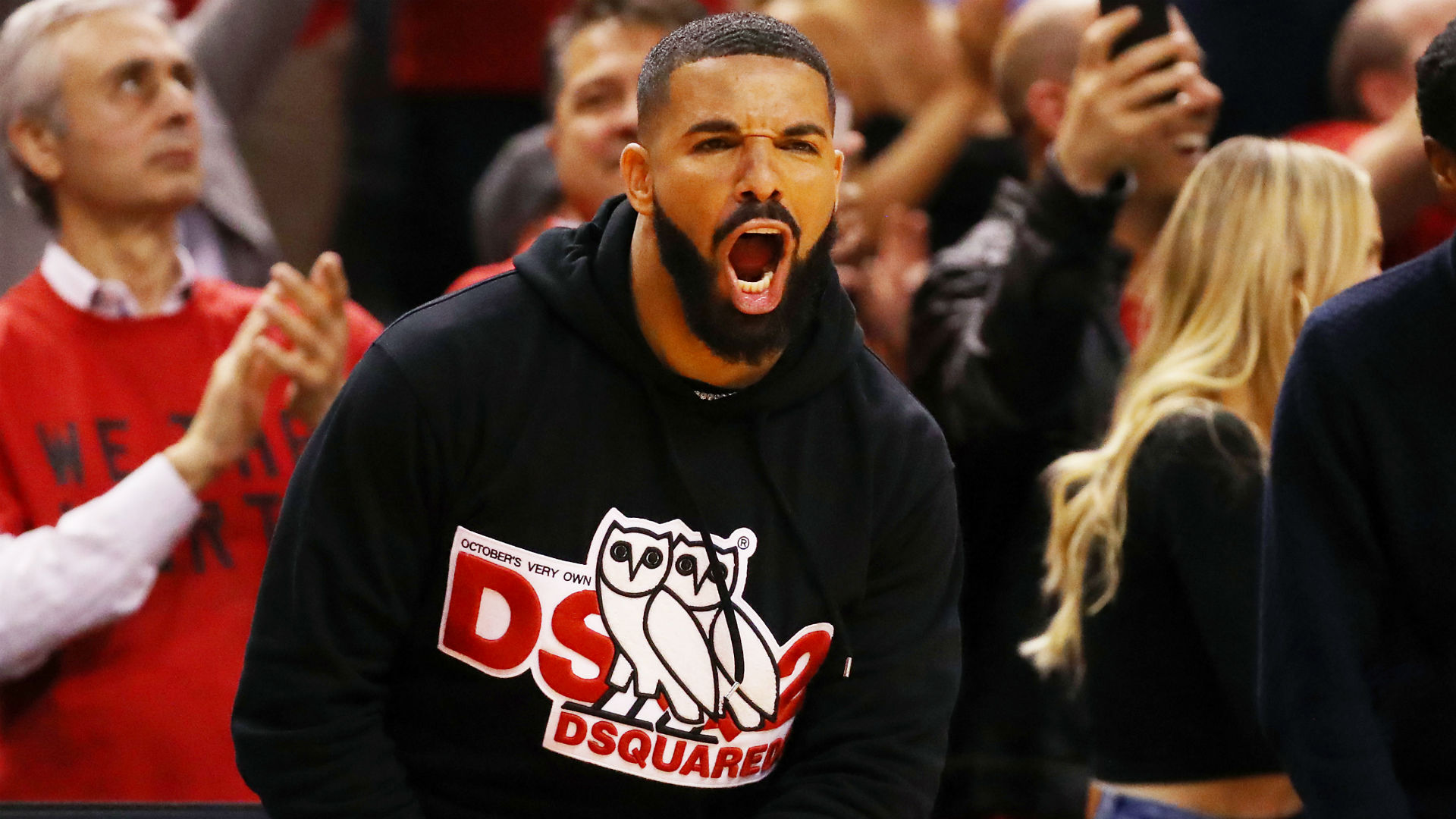 After the Raptors beat the Bucks, Canadian rapper Drake defended his courtside antics during the Eastern Conference Finals.