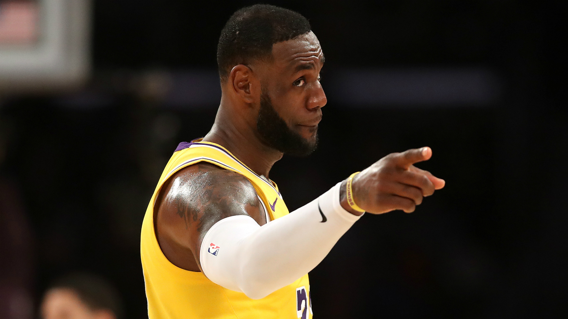 The Los Angeles Lakers must sign free agents in the offseason, LeBron James said.