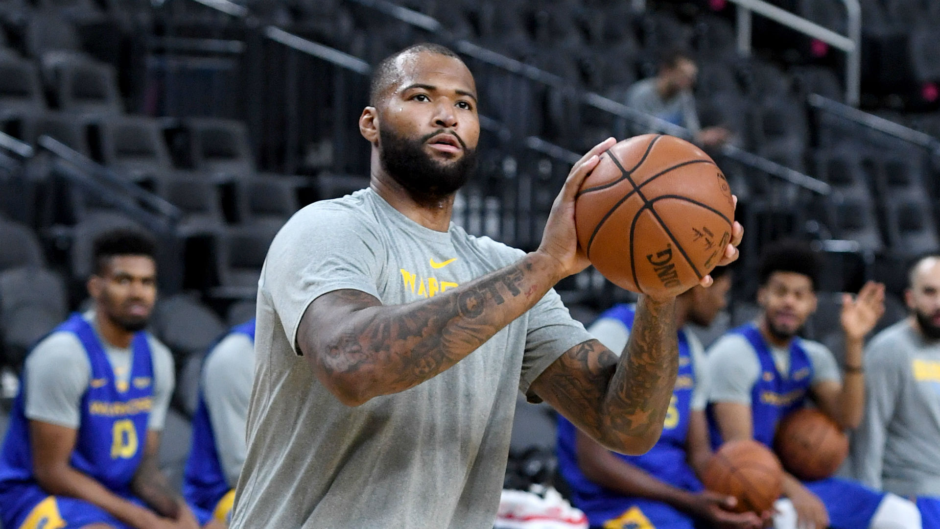 Golden State Warriors fans finally saw recruit DeMarcus Cousins in action on Friday.