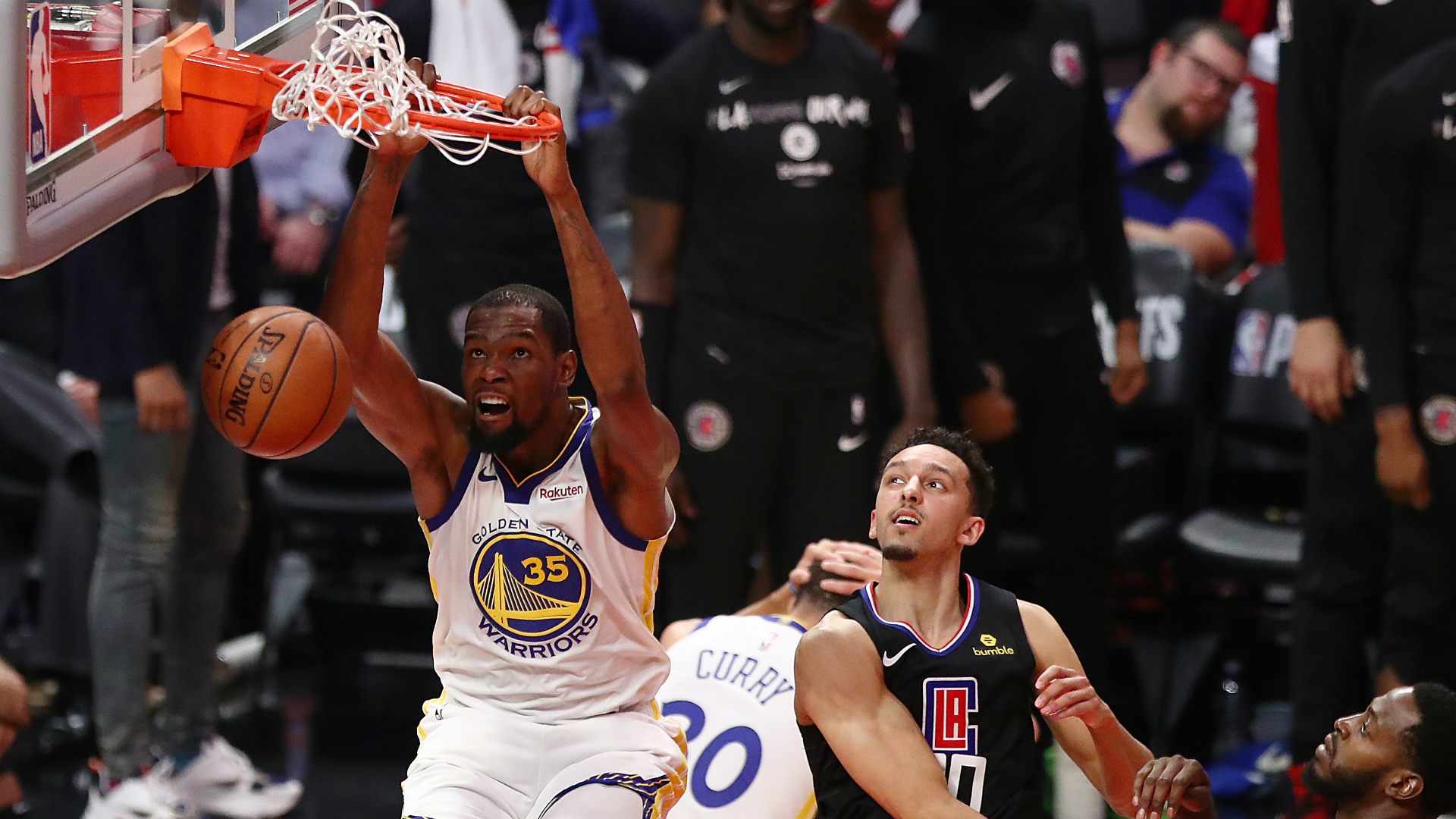 The Golden State Warriors and Portland Trail Blazers hold 3-1 leads over the Los Angeles Clippers and Oklahoma City Thunder respectively.