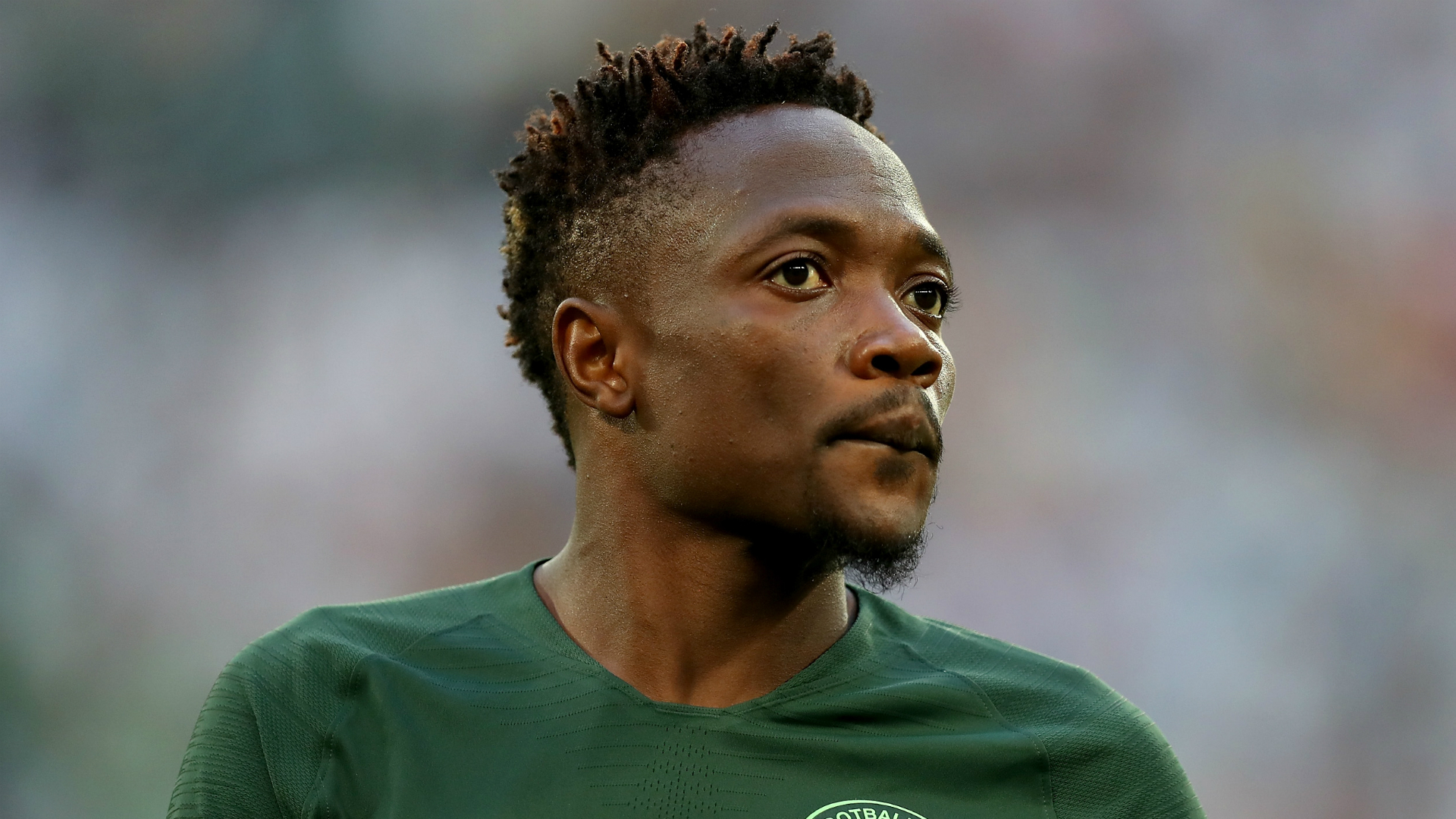 Nigeria winger Ahmed Musa missed his side's pre-match news conference amid talks with the Nigeria Football Federation.