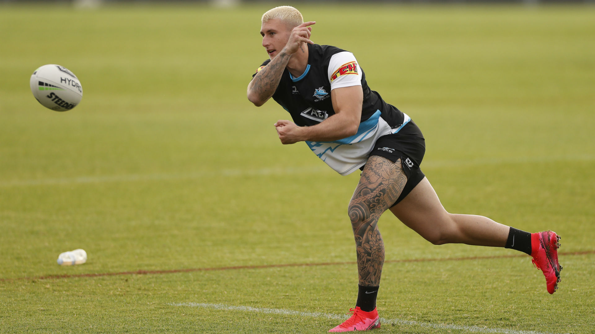 Bronson Xerri was provisionally suspended six months after a positive drugs test, leading to questions from the Cronulla Sharks.