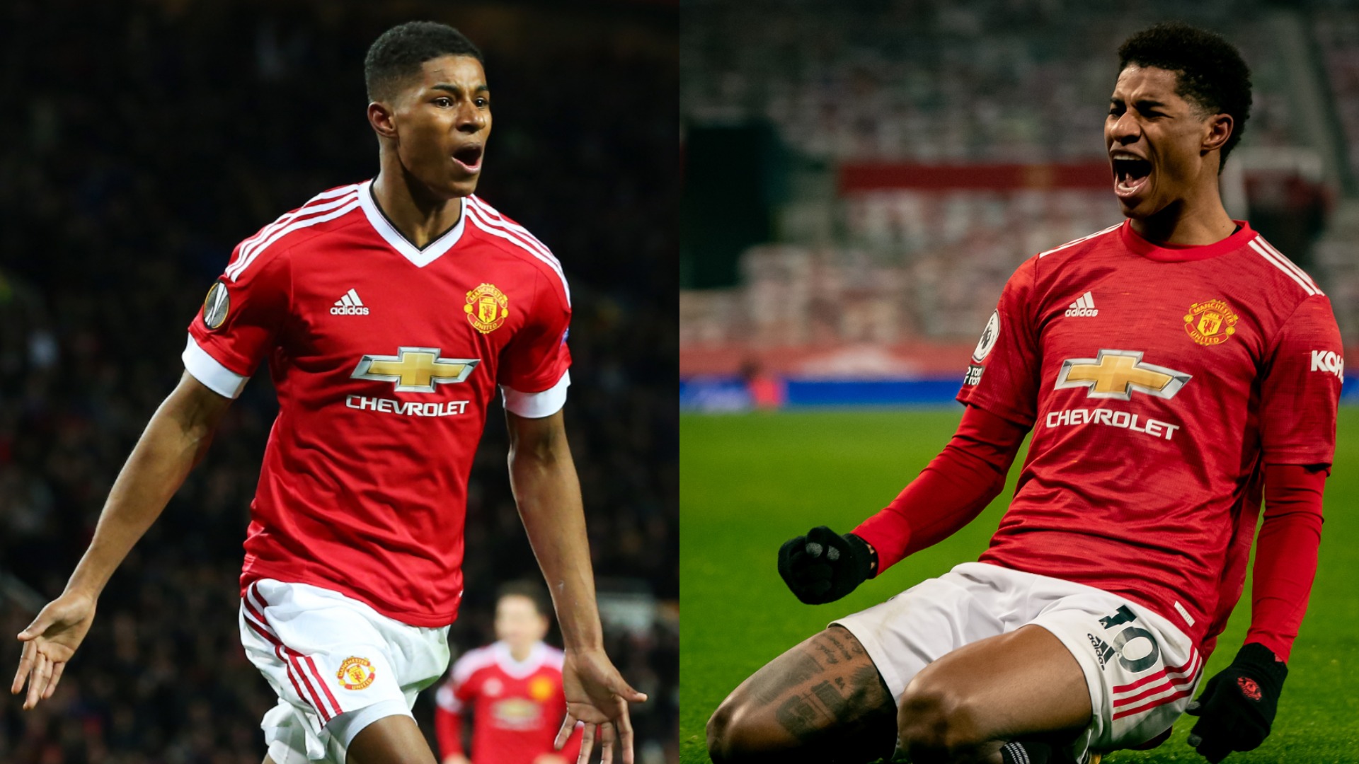 Since his goalscoring debut five years ago, Marcus Rashford has developed into an indispensable part of Manchester United's plans.