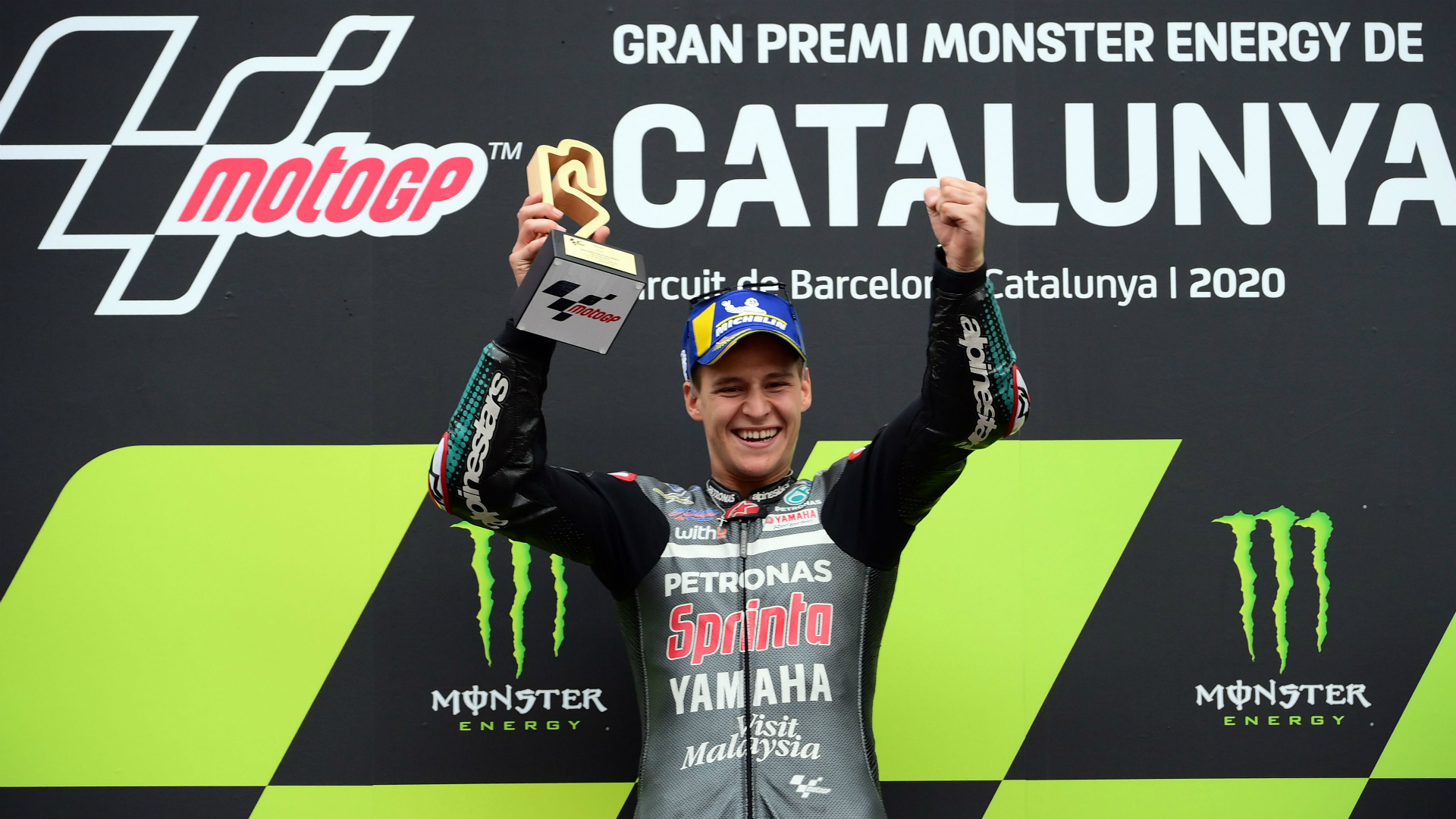 After winning the Catalan Grand Prix to regain the lead in the MotoGP standings, Fabio Quartararo expressed his relief.