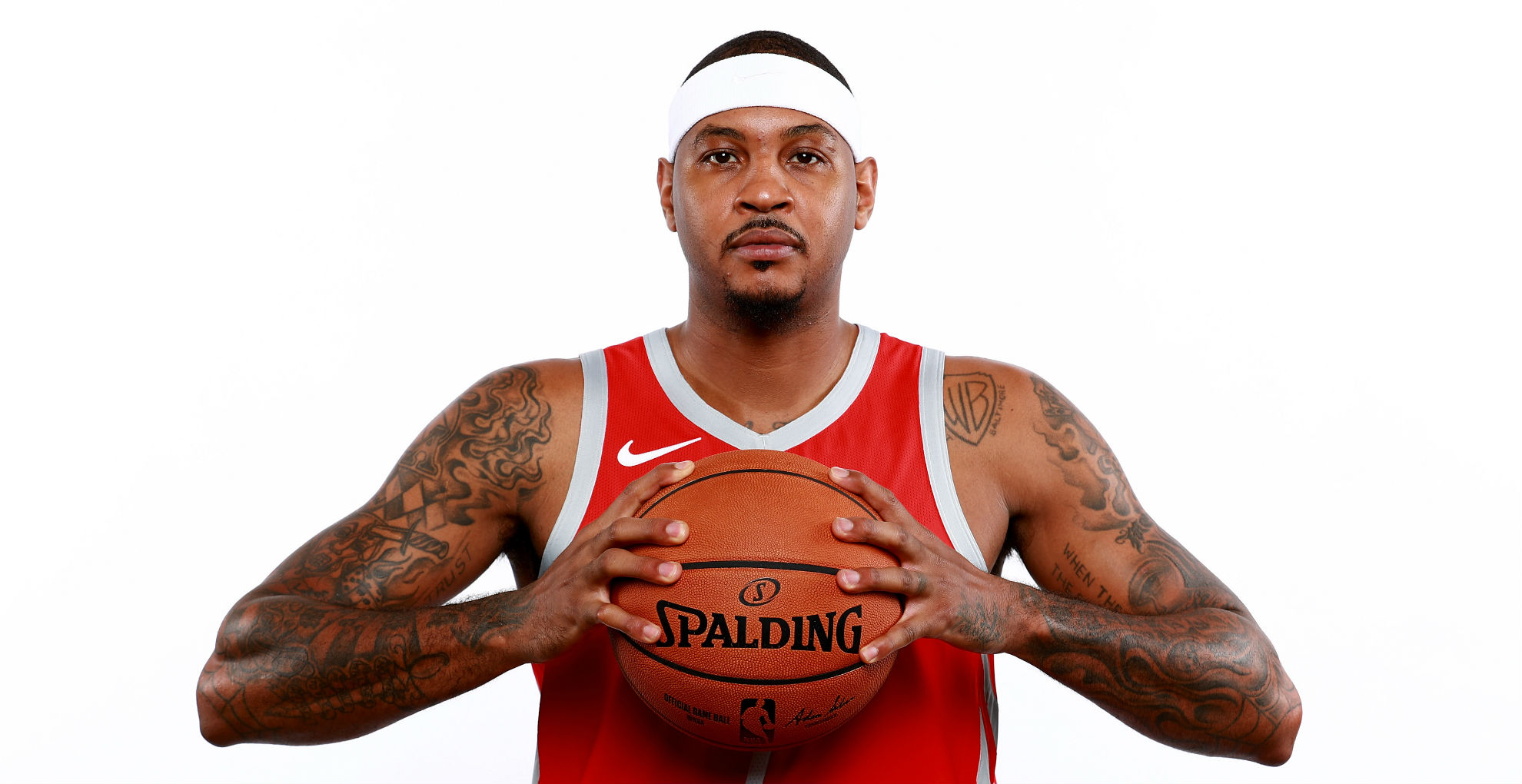 Houston Rockets forward Carmelo Anthony is ready to play his part off the bench this season.