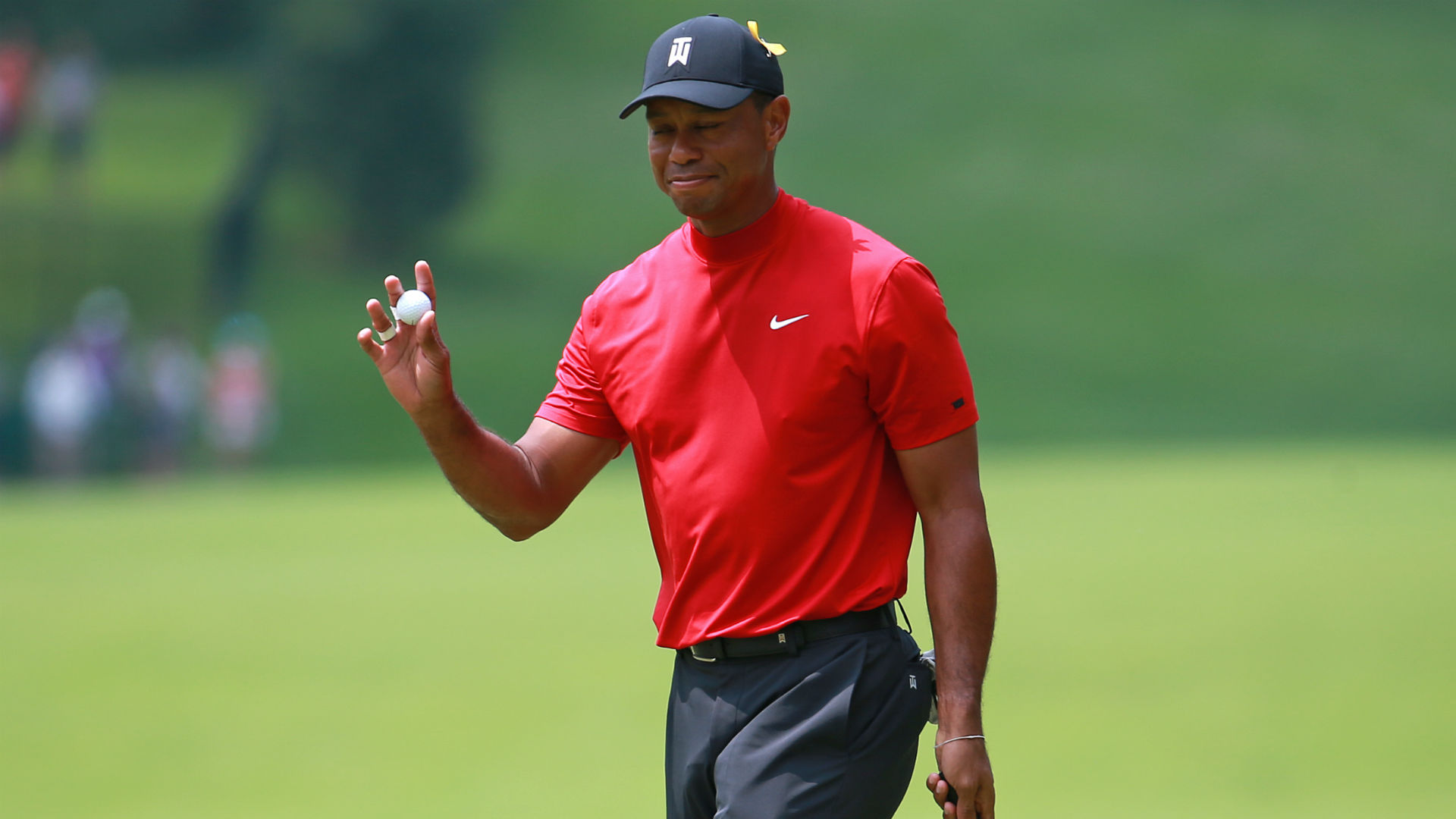 Kevin Durant's injury was the subject of a question during Tiger Woods' press conference ahead of the U.S. Open at Pebble Beach.