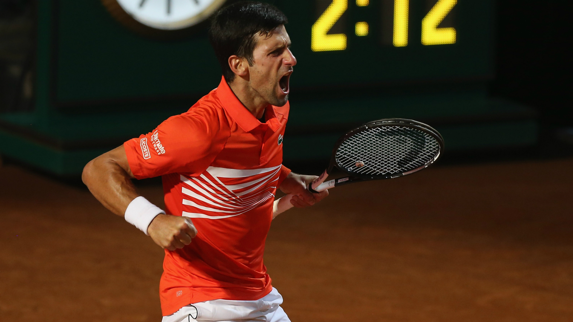 Top seed and four-time champion Novak Djokovic was always confident he could overcome Juan Martin del Potro in Rome on Friday.