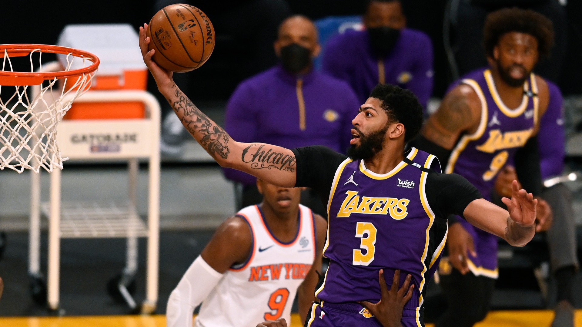 The Los Angeles Lakers have dealt with injuries all season long and will hope Anthony Davis is not forced to miss their next game.