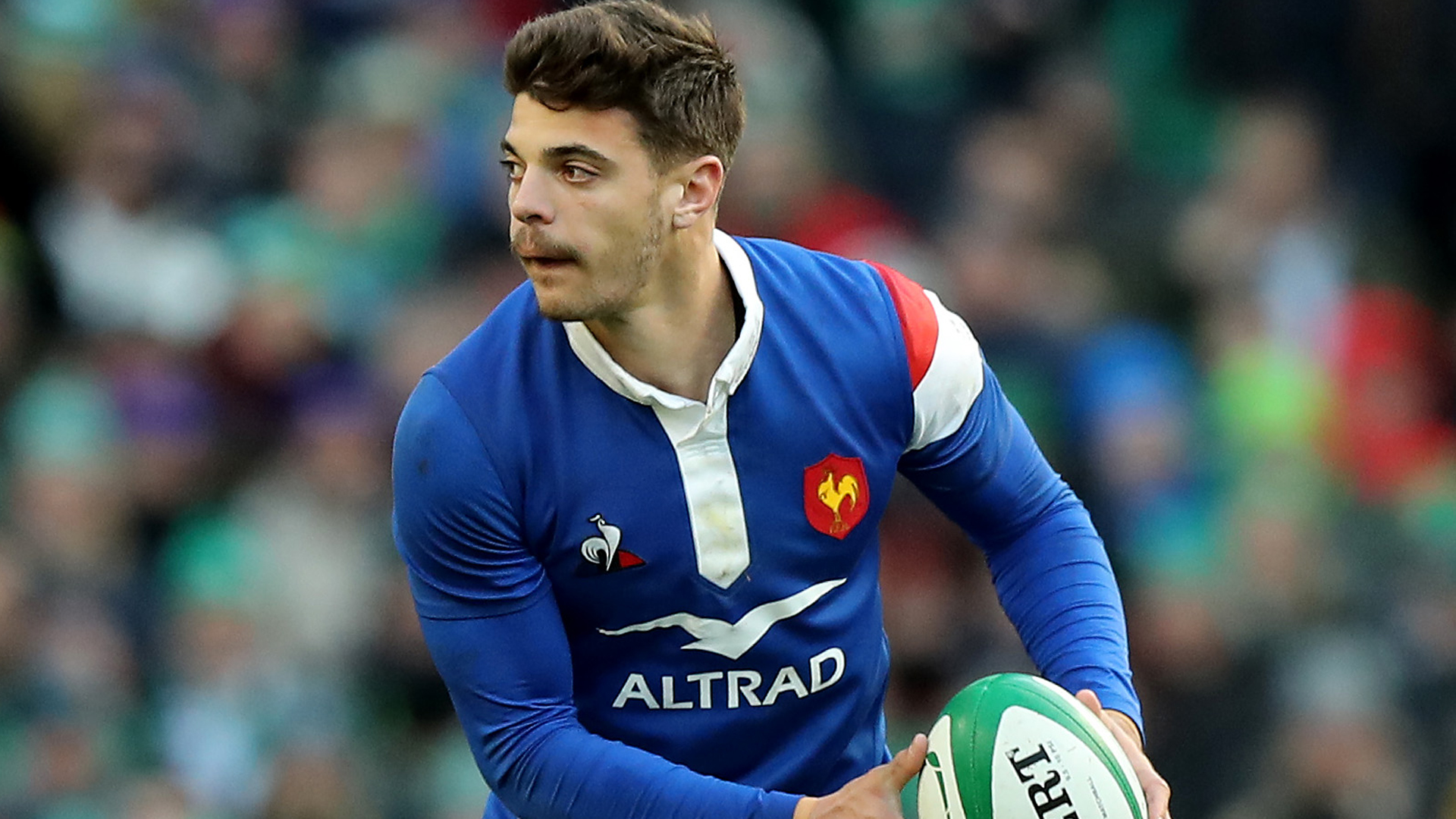Less than eight months after his Test debut, Romain Ntamack, 20, will start for France at the Rugby World Cup.