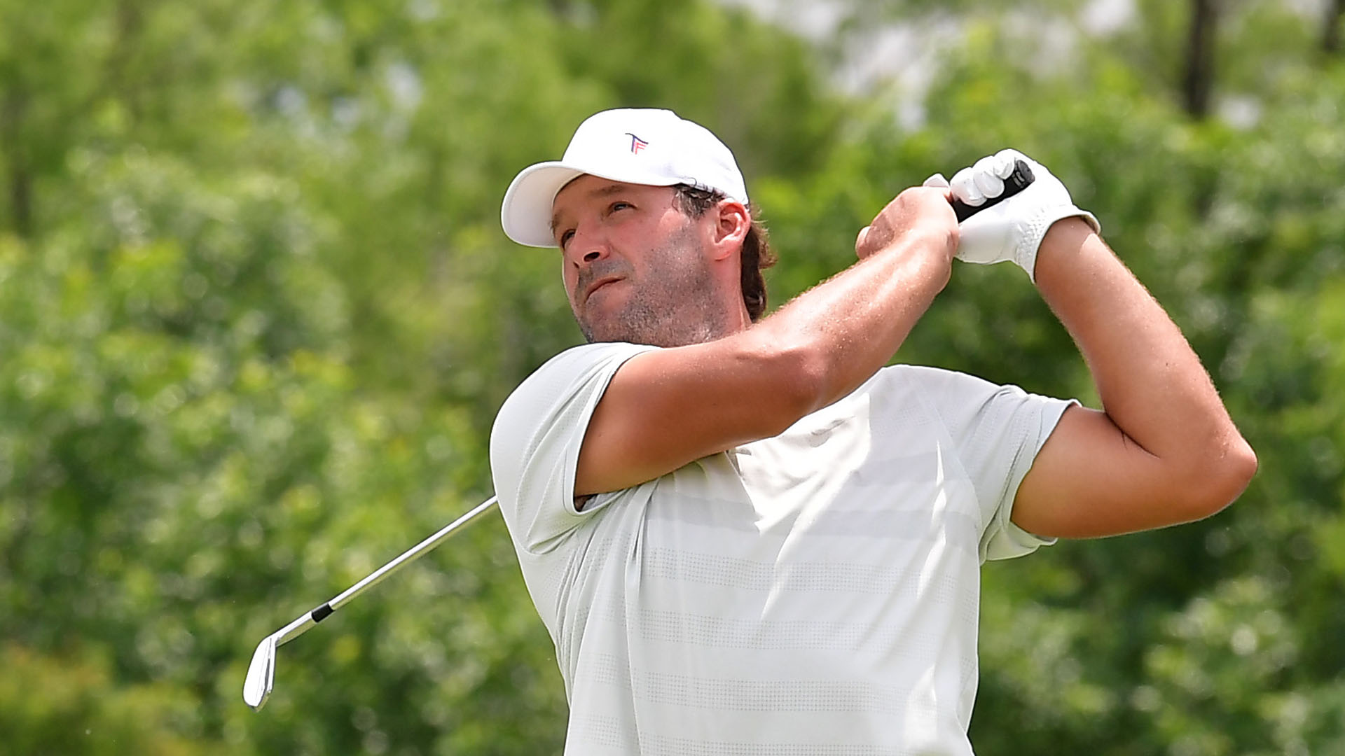 An early eagle at the Byron Nelson caught the attention of fans of former Dallas Cowboys quarterback Tony Romo on Thursday.