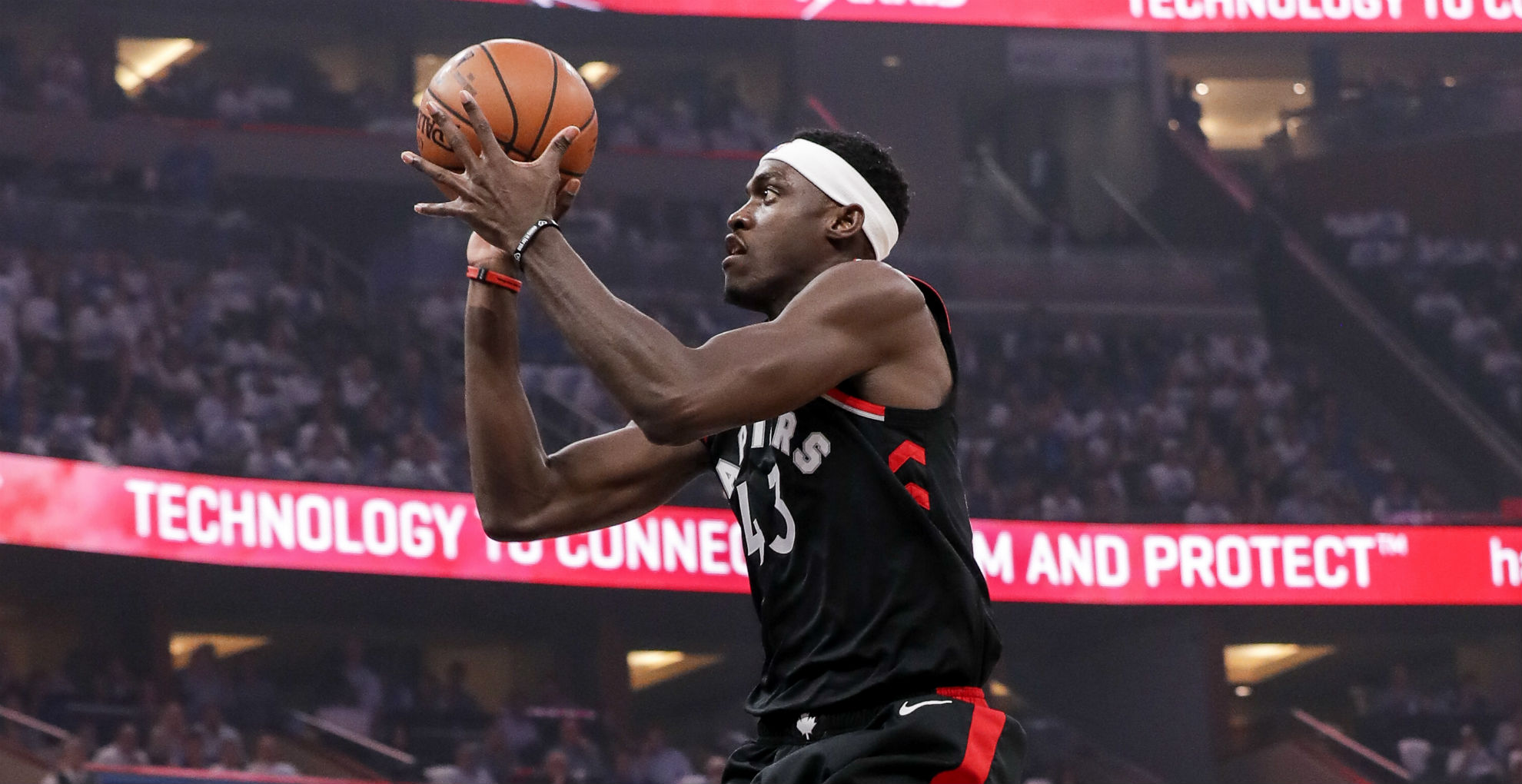 Pascal Siakam led the Toronto Raptors to victory against the Orlando Magic in the NBA.