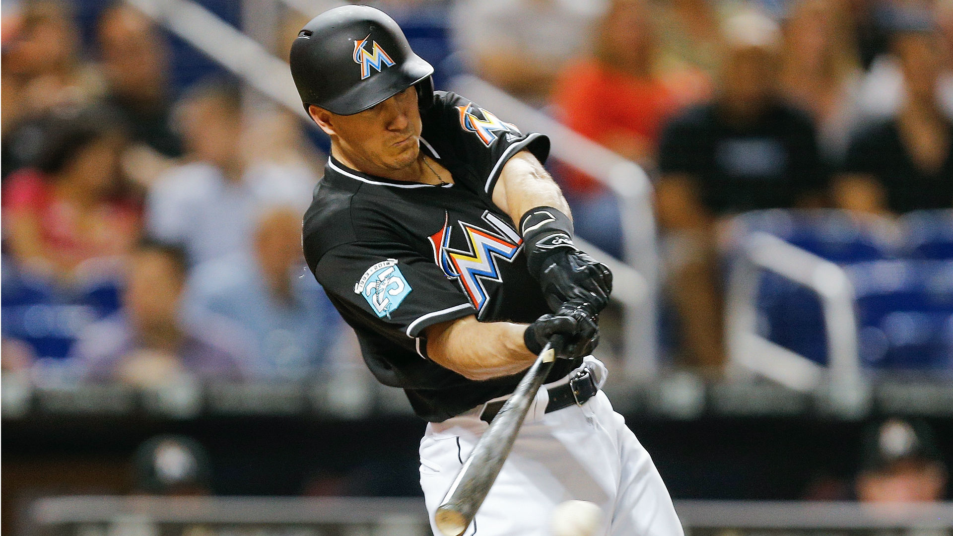 Both New York teams and the Marlins are discussing a deal that would send catcher J.T. Realmuto to the Mets, according to The Athletic.
