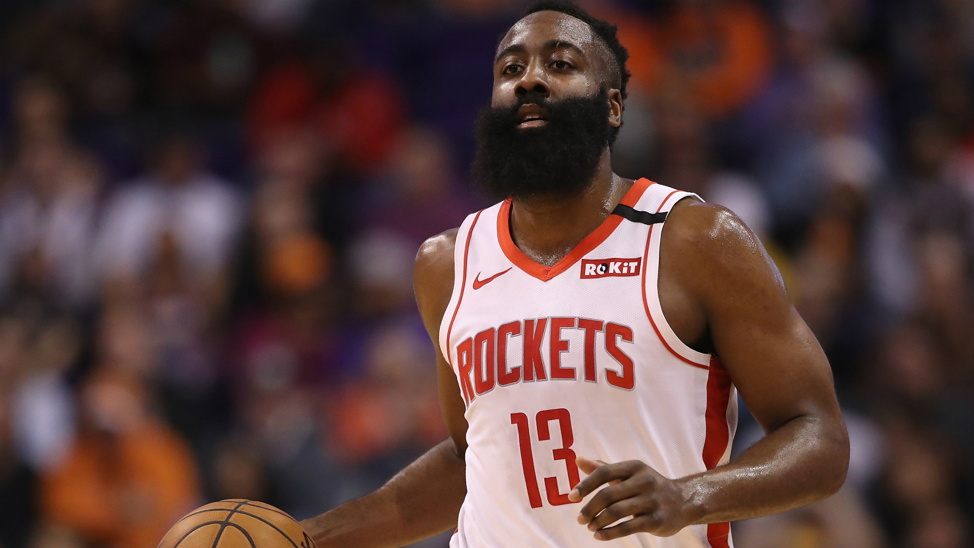 James Harden is bullish about the Houston Rockets' chances of winning a title.