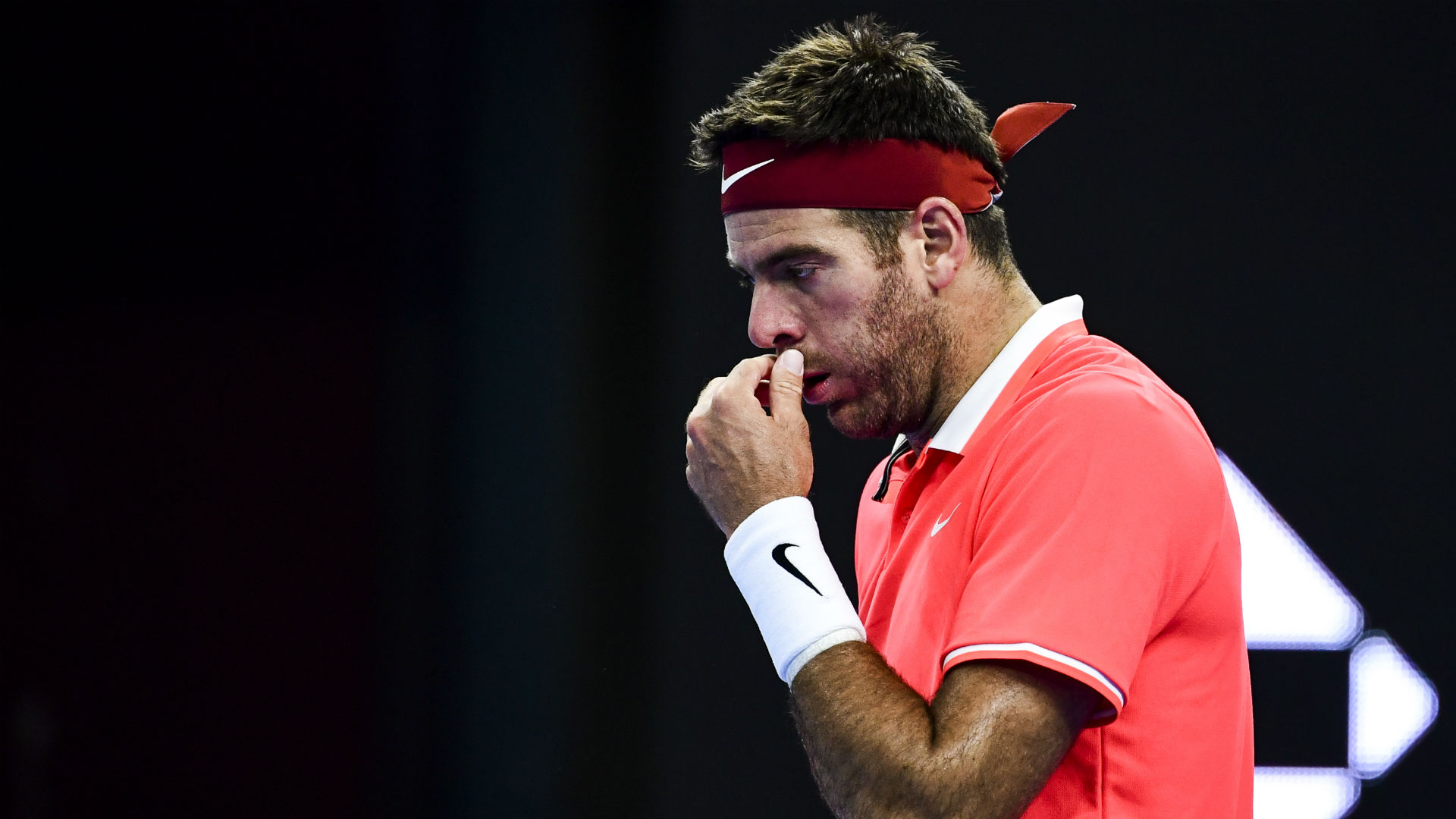Knee injuries have prevented Juan Martin del Potro and Rafael Nadal taking their place in the draw in Miami.