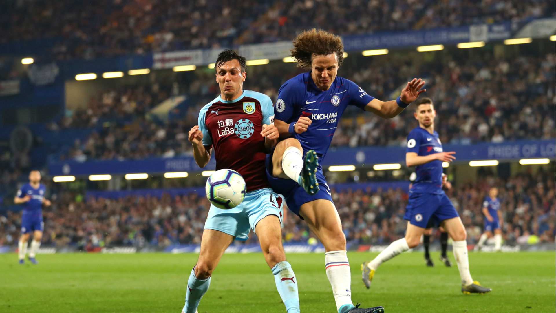 Burnley left Chelsea with a 2-2 draw on Sunday, but David Luiz was not impressed by their antics.
