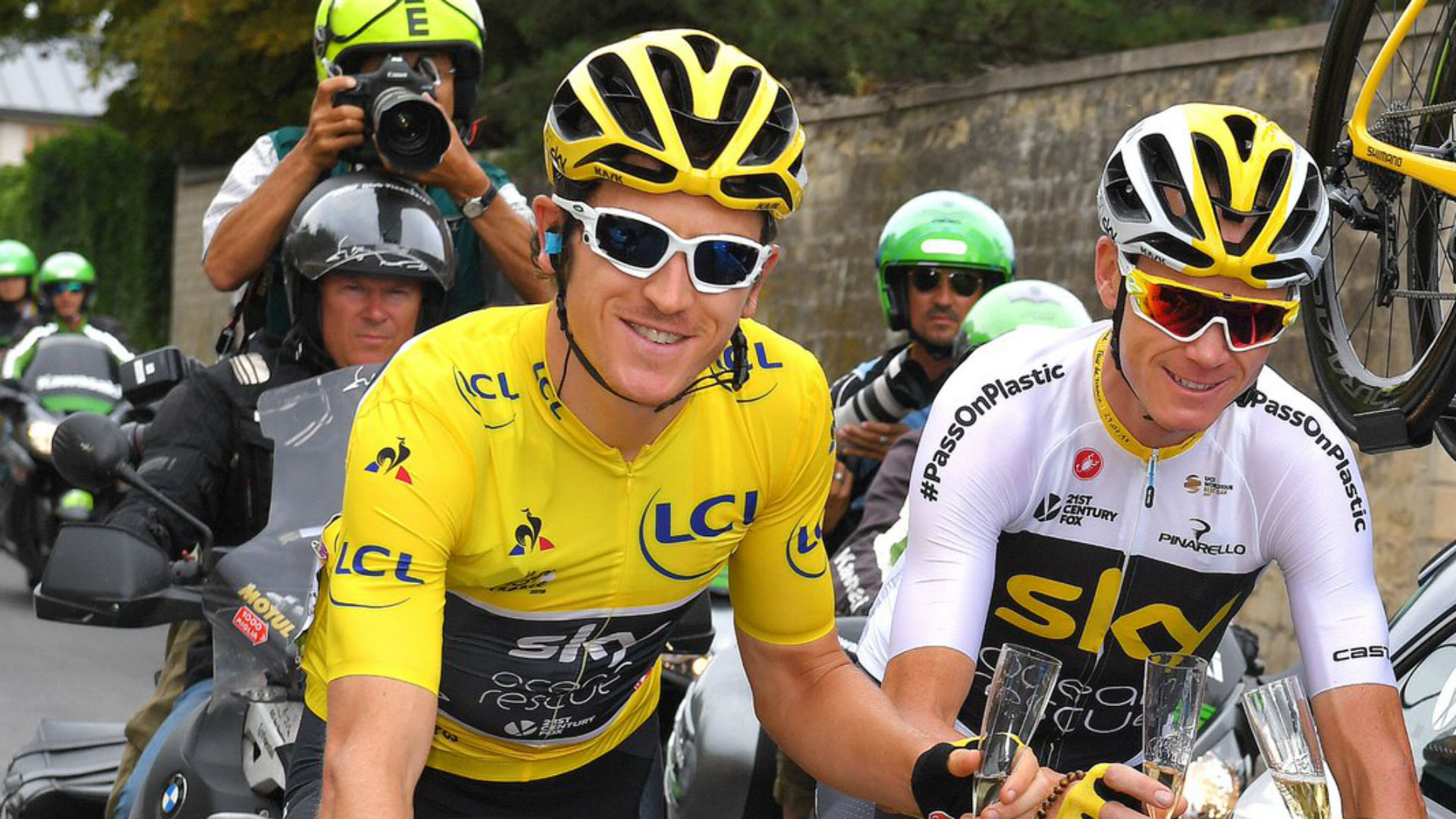 A crash at the Tour de Suisse does not appear set to rule Geraint Thomas out of the Tour de France following scans on Tuesday.