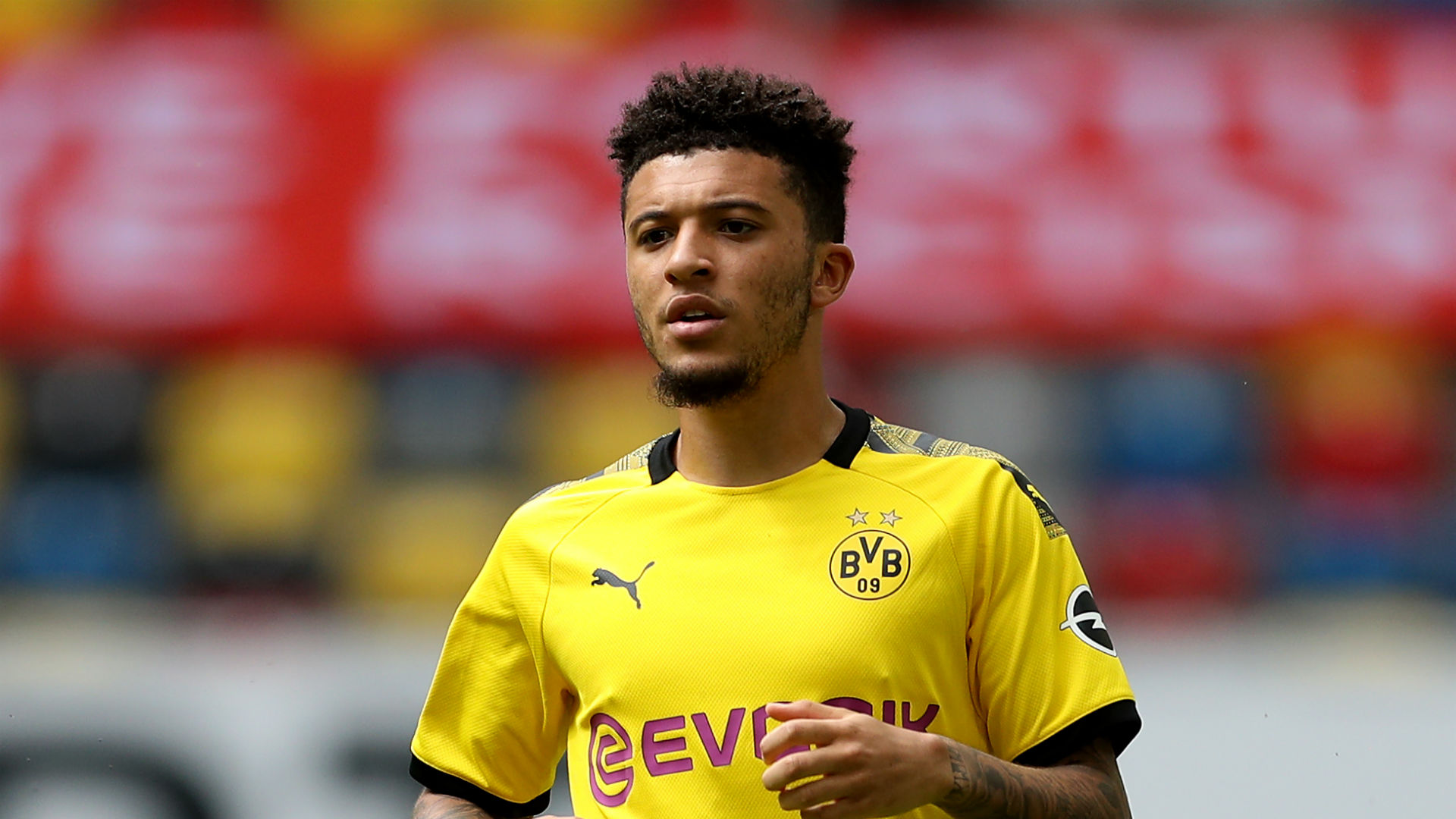 Jadon Sancho is reportedly expected to join Manchester United, but Ole Gunnar Solskjaer remained tight-lipped on Tuesday.
