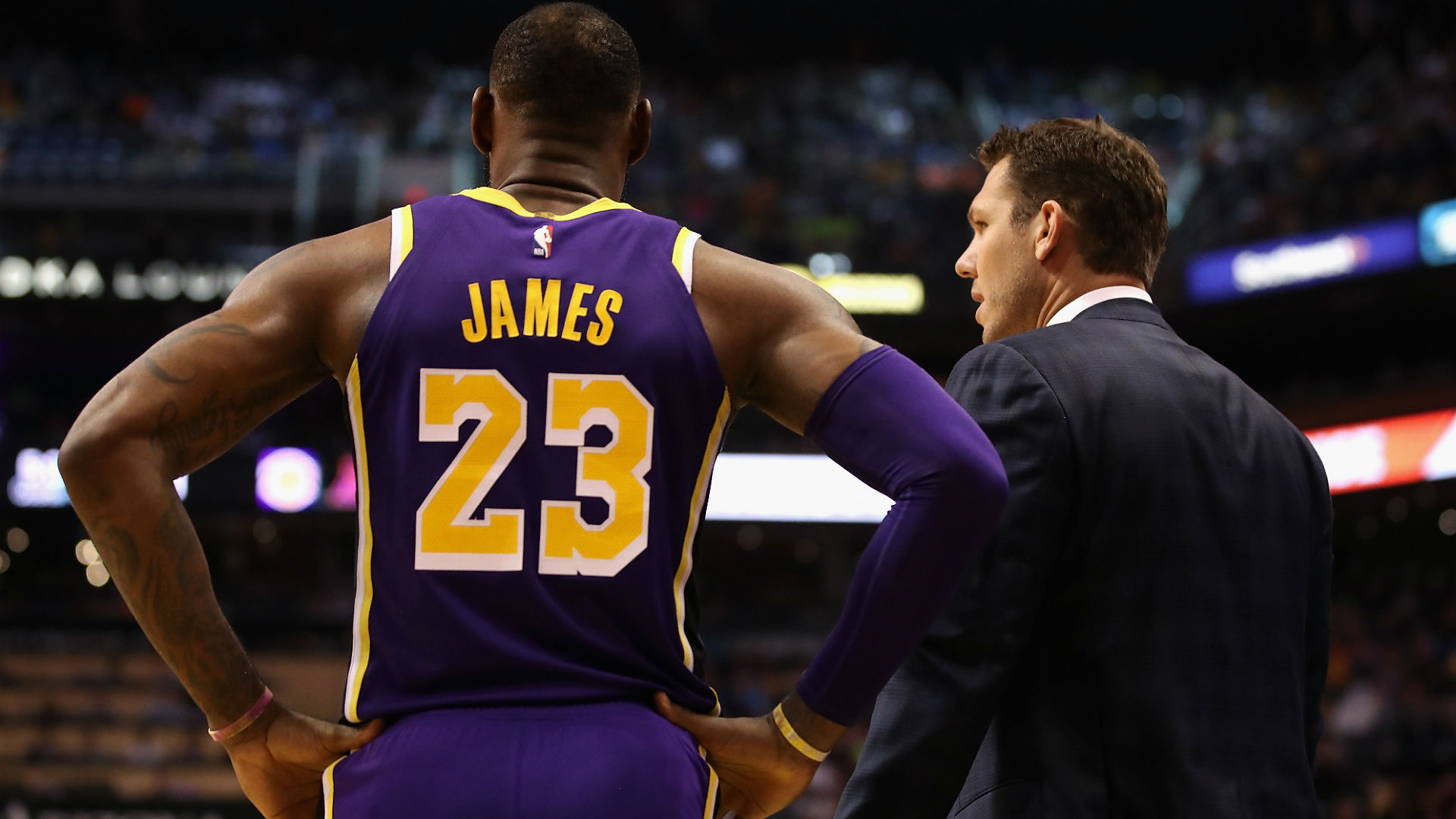 Luke Walton is not worried about his relationship with superstar LeBron James.