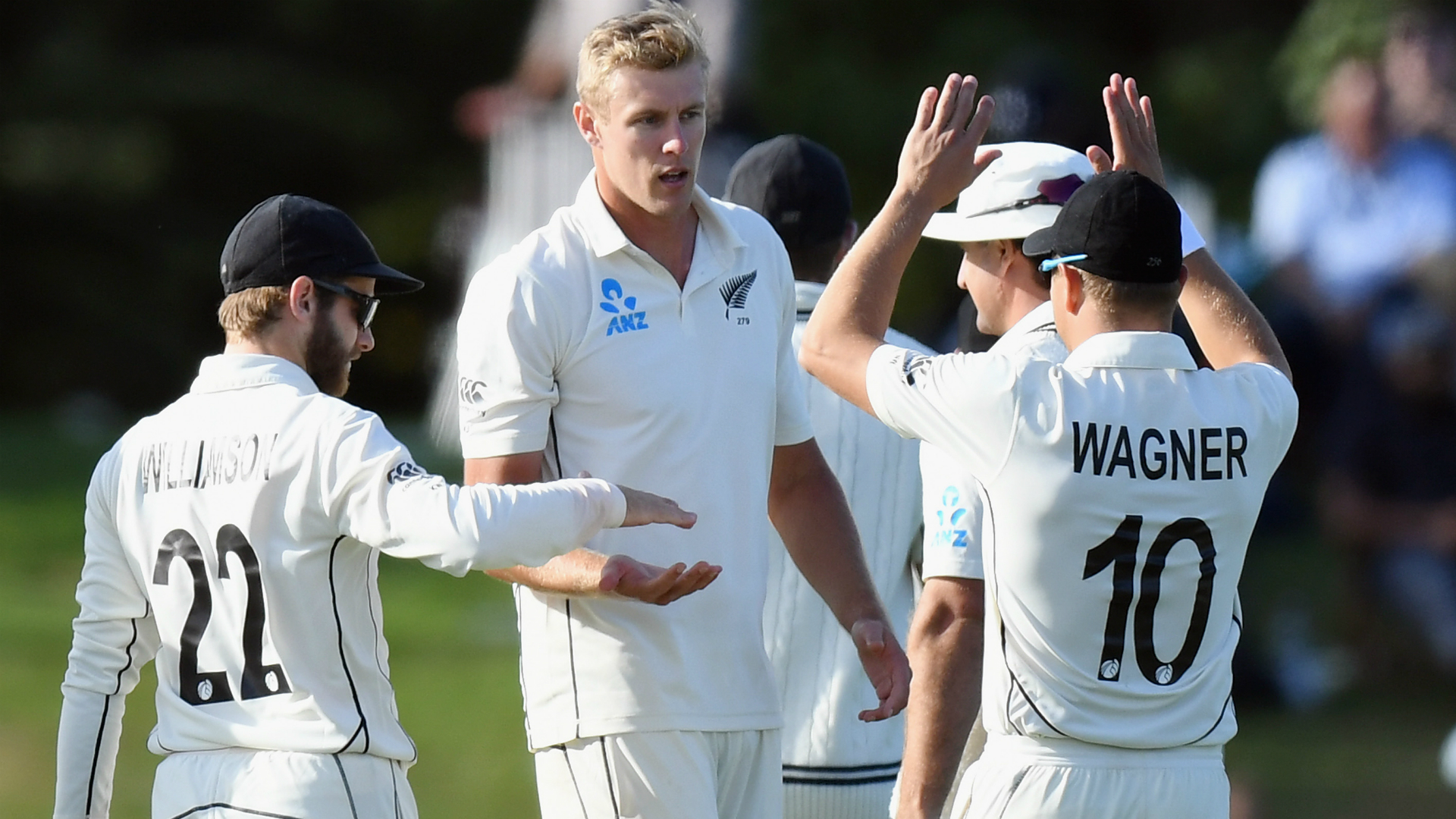 Kyle Jamieson tore through India, who went from 194-5 to 242 all out on day one in Christchurch, where New Zealand reached 63-0 in reply.