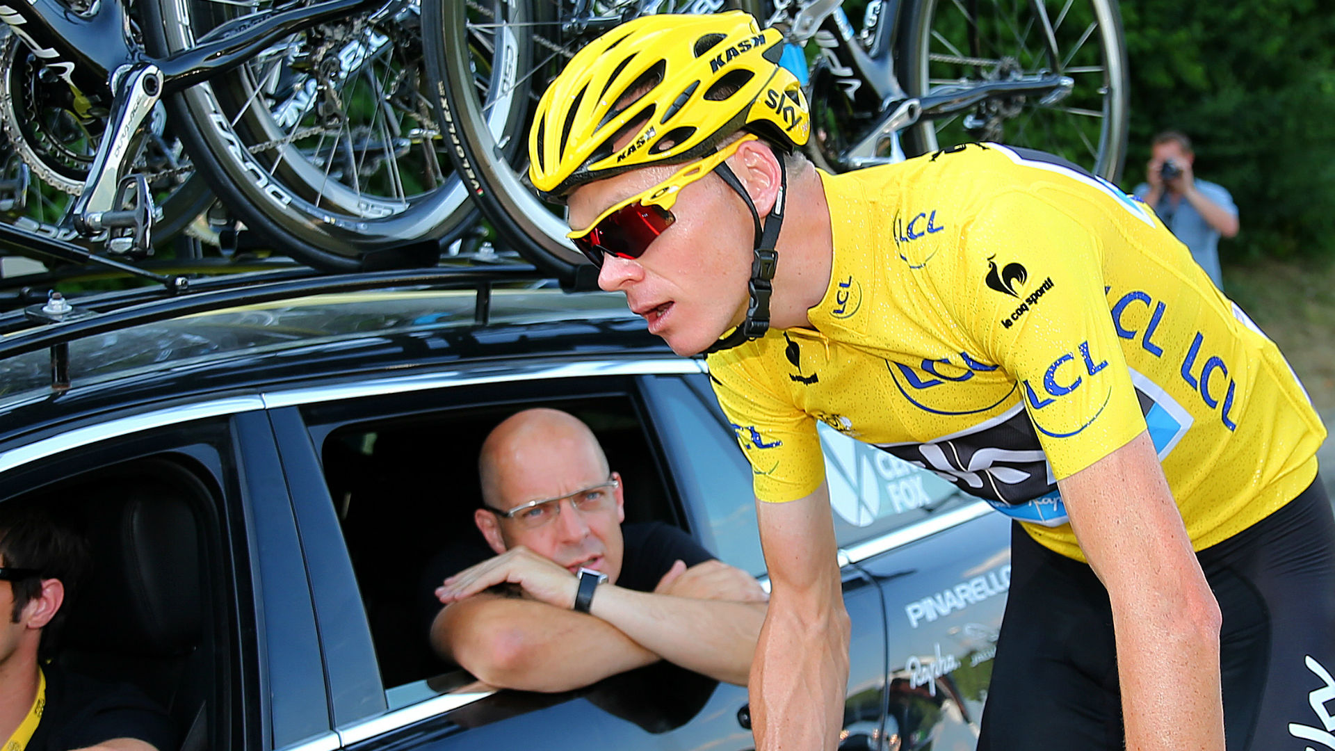 Team Sky and Dave Brailsford have come under fire, but Chris Froome spoke out in their defence on Tuesday.