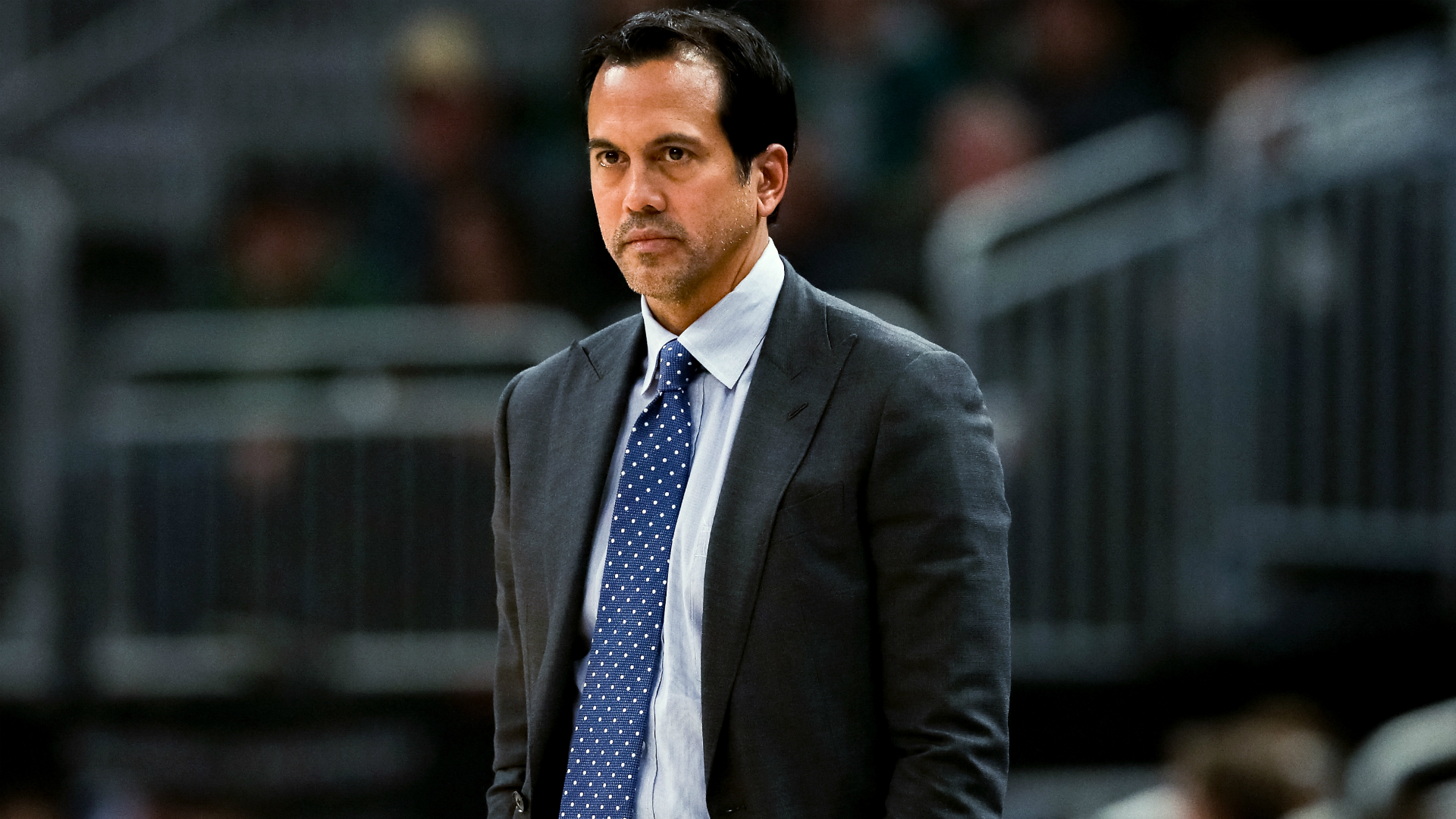 Erik Spoelstra discussed the 2019-20 NBA season, which is set to restart in Florida next month.