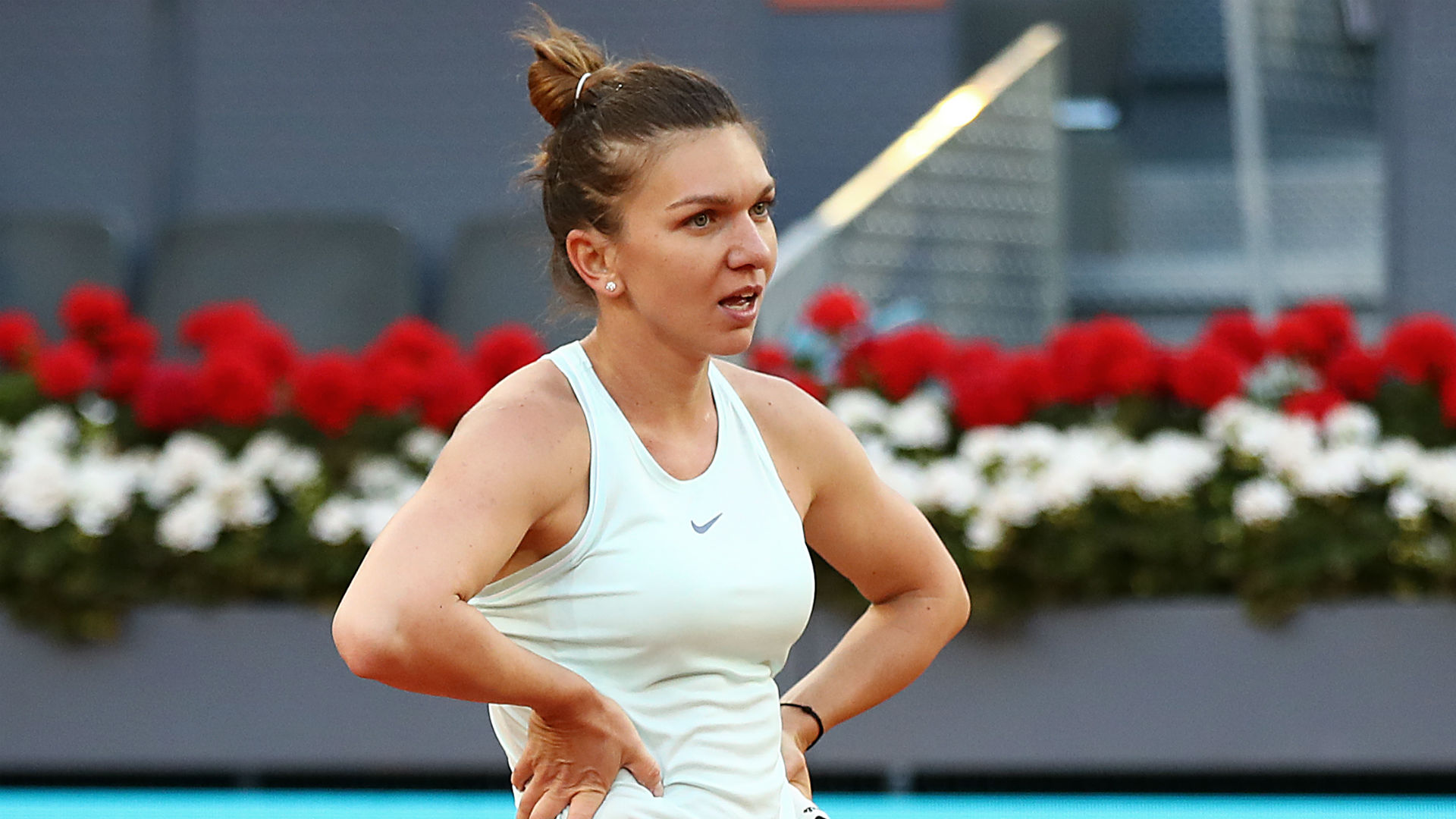 Simona Halep's early exit in Rome ensured Naomi Osaka has achieved her goal of being top seed at the French Open.