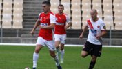 Nick Montgomery in action for Wollongong Wolves. Image: Wollongong Wolves.