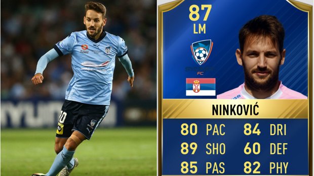 Sydney FC superstar Milos Ninkovic.
