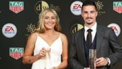 Sydney FC's Remy Siemsen has been named the NAB W-League Young Footballer of the Year.