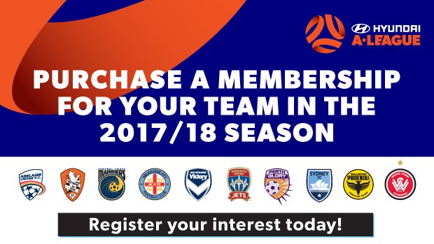 Hyundai A-League memberships are on sale now for the 2017/18 season.