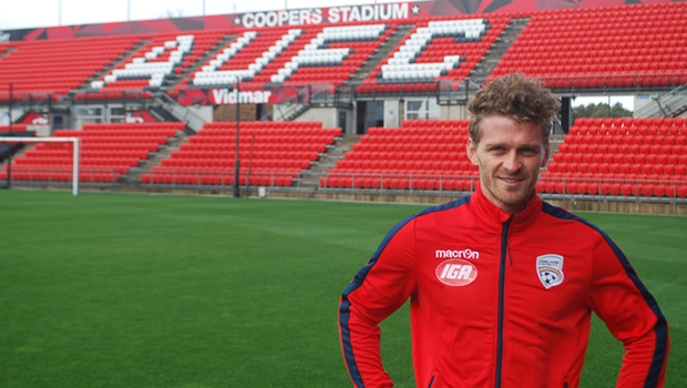Johan Absalonsen says he’s excited to begin his journey with the Reds ahead of the 2017/18 season.