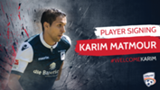 Karim Matmour is the latest international signing by Head Coach Marco Kurz bringing the squad number to 21 players.