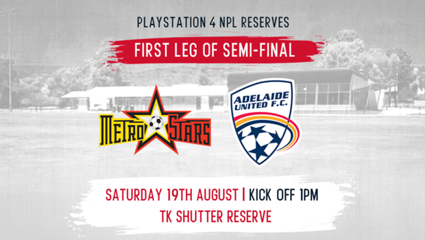 Fresh from winning the Premiership, the Young Reds Reserves face MetroStars in the Semi Final First Leg