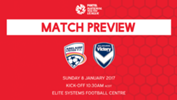 Adelaide United will take on Melbourne Victory in Round 8 of the 2016/17 NYL.
