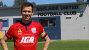 Isaías was officially unveiled as Adelaide United's Captain at the Club's 2017/18 Season Launch.