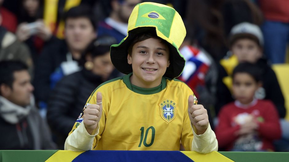 Brazil fan Paraguay Copa America