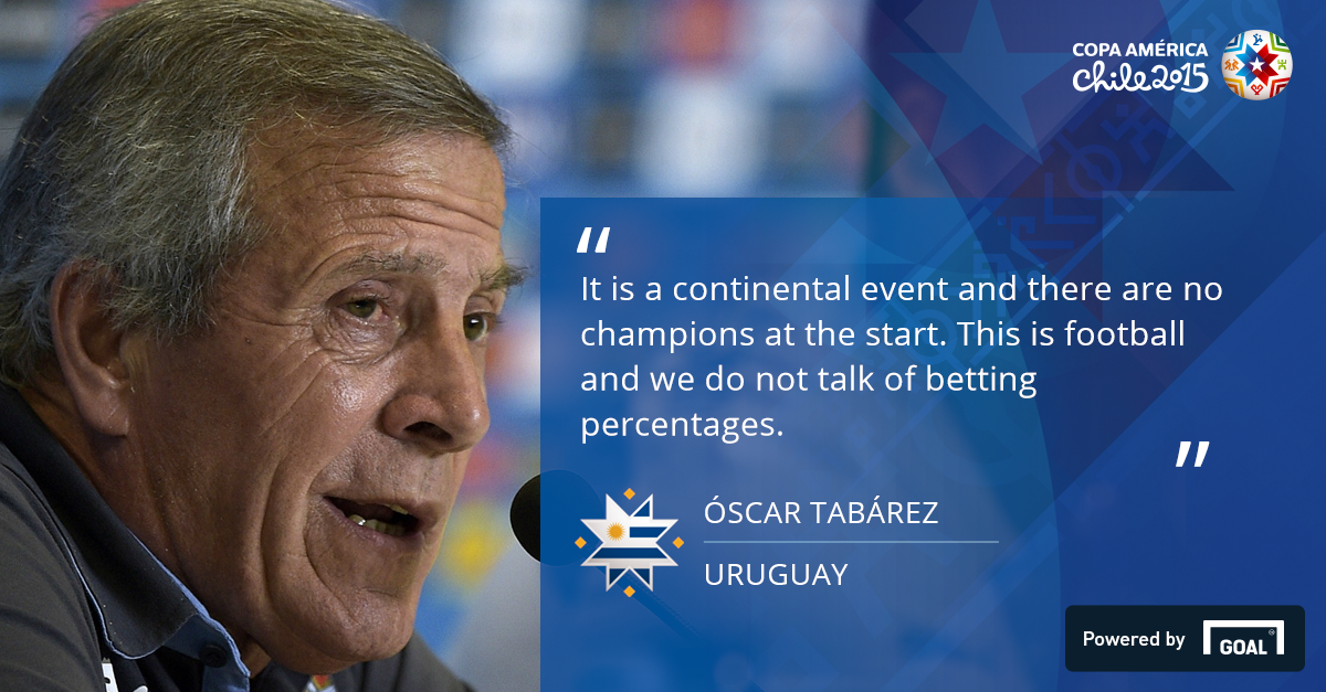 Uruguay's coach Óscar Tabárez