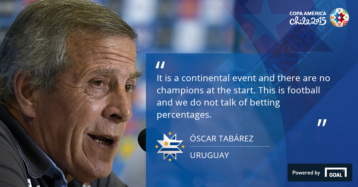 Uruguay's coach Óscar Tabárez