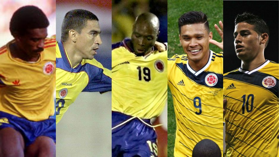 Goleadores de la Selección Colombia
