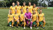 The Westfield Matildas starting XI that played DPR Korea in February.