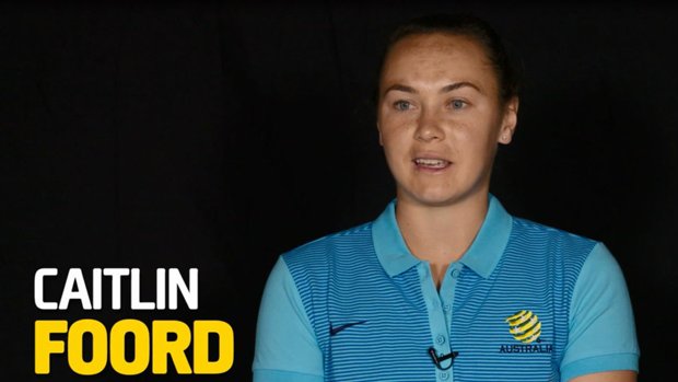 Westfield Matildas attacker Caitlin Foord.